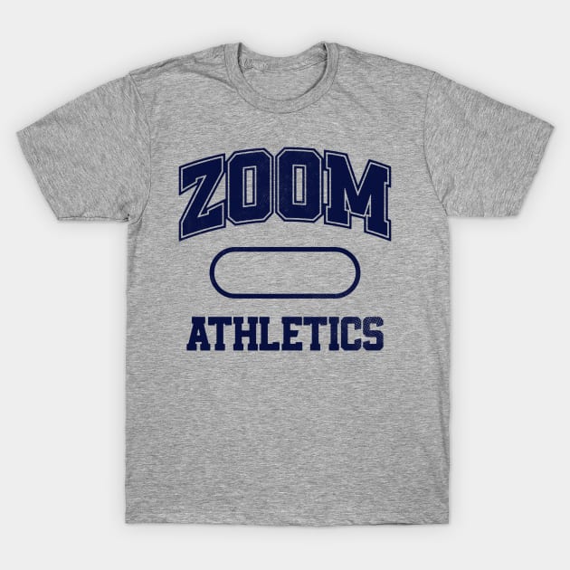 Zoom Athletics Blue T-Shirt by zerobriant